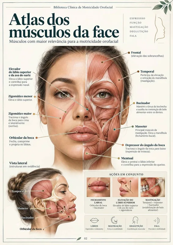 Atlas dos músculos da face