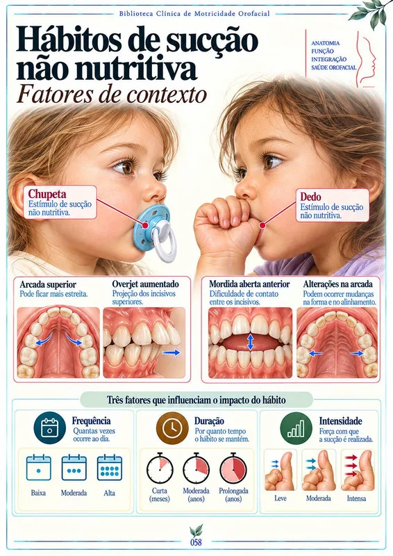 Hábitos de sucção não nutritiva